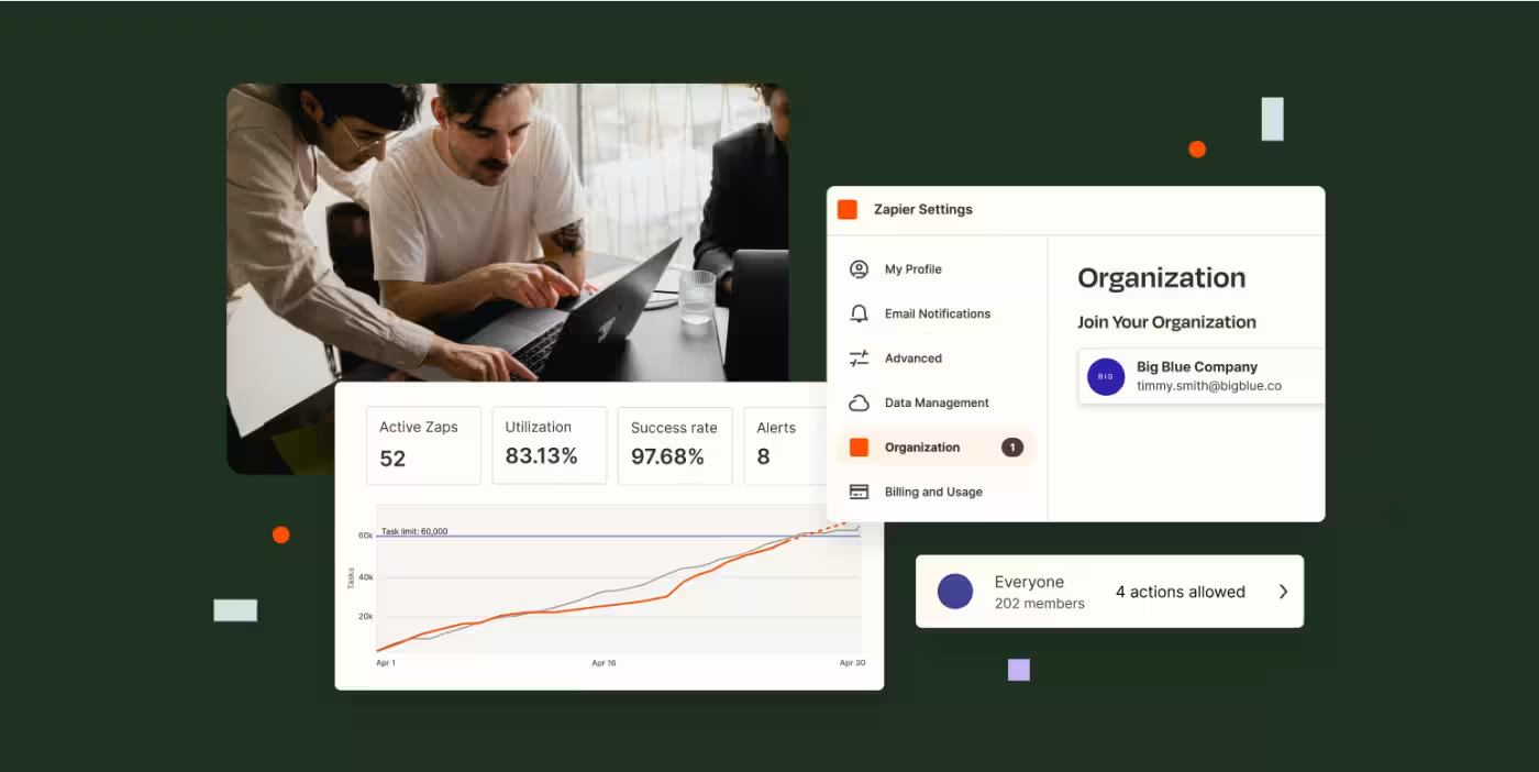 Meet Zapier Enterprise: Safely scale automation for your business